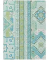 Addison Chantille Machine Washable Acn1015 8'x10' Area Rug In Mint