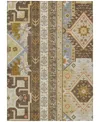 Addison Chantille Machine Washable Acn1015 9'x12' Area Rug In Brown