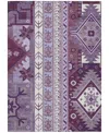 Addison Chantille Machine Washable Acn1015 9'x12' Area Rug In Purple