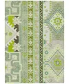 Addison Chantille Machine Washable Acn1015 9'x12' Area Rug In Sage