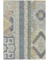 Addison Chantille Machine Washable Acn1015 9'x12' Area Rug In Silver