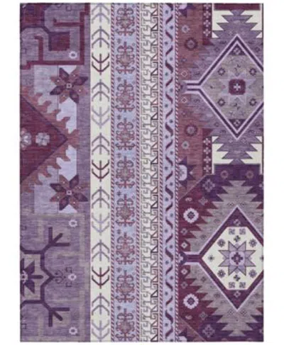 Addison Chantille Machine Washable Acn1015 Area Rug Collection In Purple