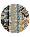 Addison Chantille Machine Washable Acn1015 Rug Collection In Teal