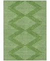 Addison Chantille Machine Washable Acn1016 10'x14' Area Rug In Green