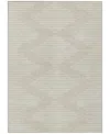 Addison Chantille Machine Washable Acn1016 3'x5' Area Rug In Beige