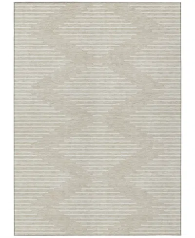 Addison Chantille Machine Washable Acn1016 3'x5' Area Rug In Beige