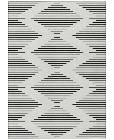 Addison Chantille Machine Washable Acn1016 8'x10' Area Rug In Ivory
