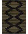 Addison Chantille Machine Washable Acn1017 3'x5' Area Rug In Black
