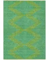 Addison Chantille Machine Washable Acn1017 8'x10' Area Rug In Green