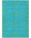 Addison Chantille Machine Washable Acn1017 9'x12' Area Rug In Aqua