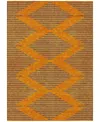 Addison Chantille Machine Washable Acn1017 9'x12' Area Rug In Orange