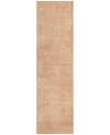 Addison Chantille Machine Washable Acn1018 2'3''x7'6'' Runner Area Rug In Peach