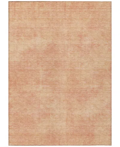 Addison Chantille Machine Washable Acn1018 2'6''x3'10'' Area Rug In Peach