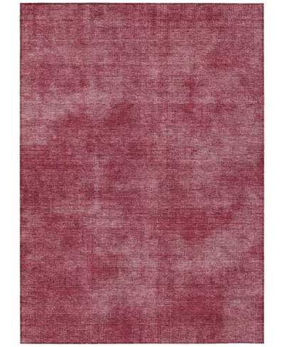 Addison Chantille Machine Washable Acn1018 3'x5' Area Rug In Cranberry