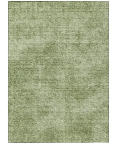 Addison Chantille Machine Washable Acn1018 3'x5' Area Rug In Green