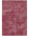 Addison Chantille Machine Washable Acn1018 5'x7'6''area Rug In Cranberry