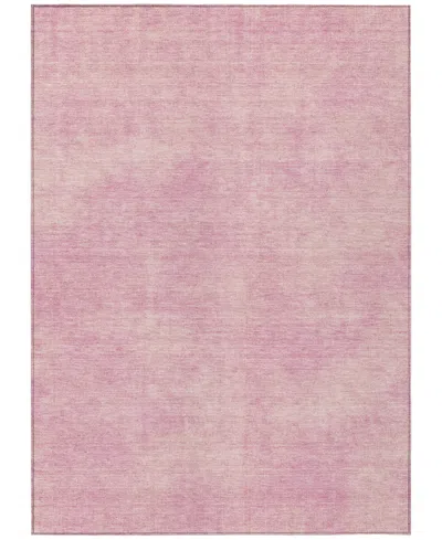 Addison Chantille Machine Washable Acn1018 5'x7'6''area Rug In Pink