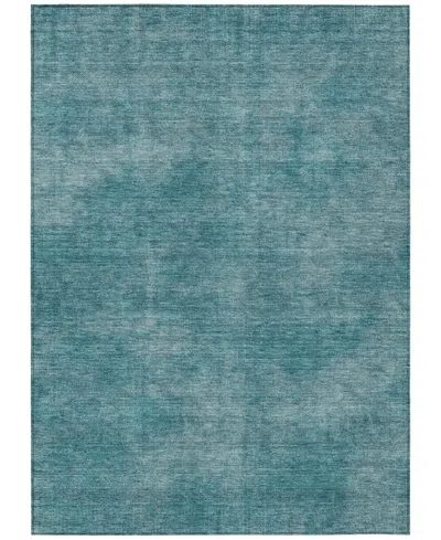 Addison Chantille Machine Washable Acn1018 5'x7'6''area Rug In Teal