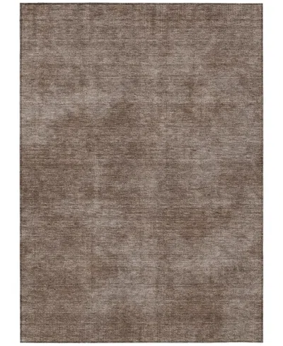 Addison Chantille Machine Washable Acn1018 9'x12' Area Rug In Brown