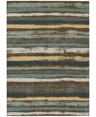 Addison Chantille Machine Washable Acn1019 3'x5' Area Rug In Cocoa