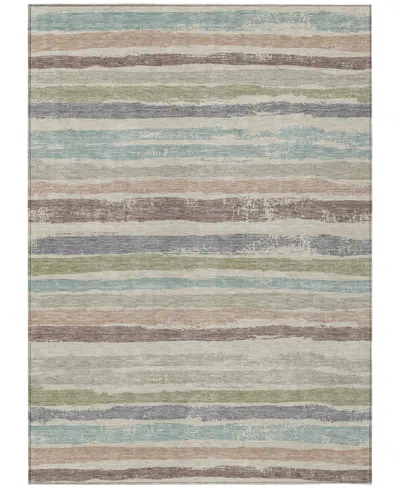 Addison Chantille Machine Washable Acn1019 8'x10' Area Rug In Beige