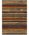 Addison Chantille Machine Washable Acn1019 8'x10' Area Rug In Chocolate