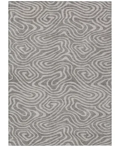 Addison Chantille Machine Washable Acn1020 2'6''x3'10'' Area Rug In Taupe