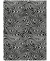 Addison Chantille Machine Washable Acn1020 5'x7'6''area Rug In Black