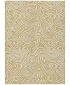 Addison Chantille Machine Washable Acn1020 8'x10' Area Rug In Gold