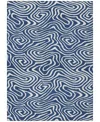 Addison Chantille Machine Washable Acn1020 9'x12' Area Rug In Navy