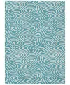 Addison Chantille Machine Washable Acn1020 9'x12' Area Rug In Teal