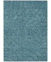Addison Chantille Machine Washable Acn1021 3'x5' Area Rug In Teal