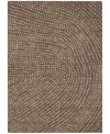 Addison Chantille Machine Washable Acn1021 5'x7'6''area Rug In Brown