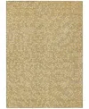 Addison Chantille Machine Washable Acn1021 5'x7'6''area Rug In Gold