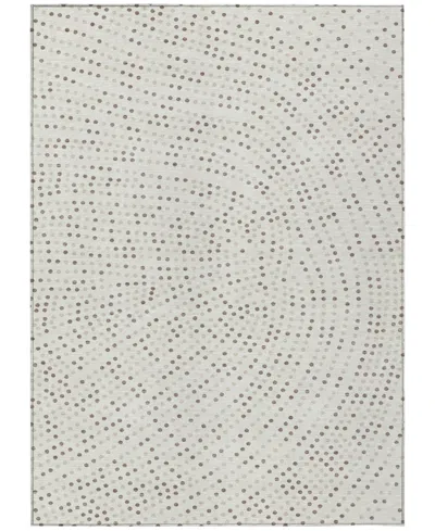 Addison Chantille Machine Washable Acn1021 5'x7'6''area Rug In Ivory