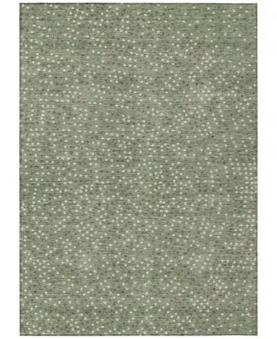 Addison Chantille Machine Washable Acn1021 9'x12' Area Rug In Sage