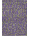 Addison Chantille Machine Washable Acn1023 3'x5' Area Rug In Purple