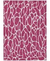 Addison Chantille Machine Washable Acn1024 5'x7'6 Area Rug In Rose