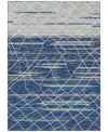 Addison Chantille Machine Washable Acn1025 3'x5' Area Rug In Navy