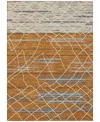 Addison Chantille Machine Washable Acn1025 5'x7'6" Area Rug In Brown