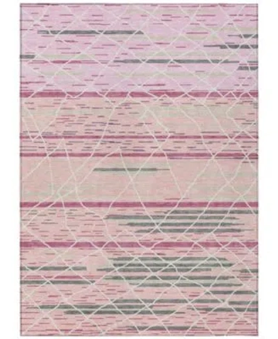Addison Chantille Machine Washable Acn1025 Area Rug Collection In Pink
