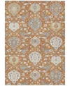 Addison Chantille Machine Washable Acn1026 10'x14' Area Rug In Copper