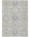Addison Chantille Machine Washable Acn1026 10'x14' Area Rug In Gray