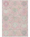 Addison Chantille Machine Washable Acn1026 5'x7'6 Area Rug In Pink