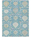 Addison Chantille Machine Washable Acn1026 5'x7'6 Area Rug In Teal