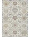 Addison Chantille Machine Washable Acn1026 9'x12' Area Rug In Ivory