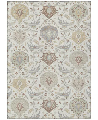 Addison Chantille Machine Washable Acn1026 9'x12' Area Rug In Ivory