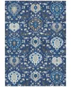 Addison Chantille Machine Washable Acn1026 9'x12' Area Rug In Navy