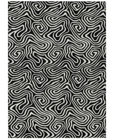 Addison Chantille Machine Washable Acn1030 Area Rug Collection In Black