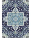 Addison Chantille Machine Washable Acn1036 5'x7'6" Area Rug In Navy